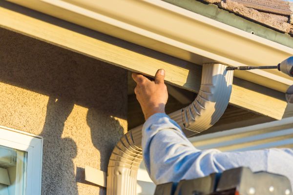 Aluminum Rain Gutter Service in Fairborn