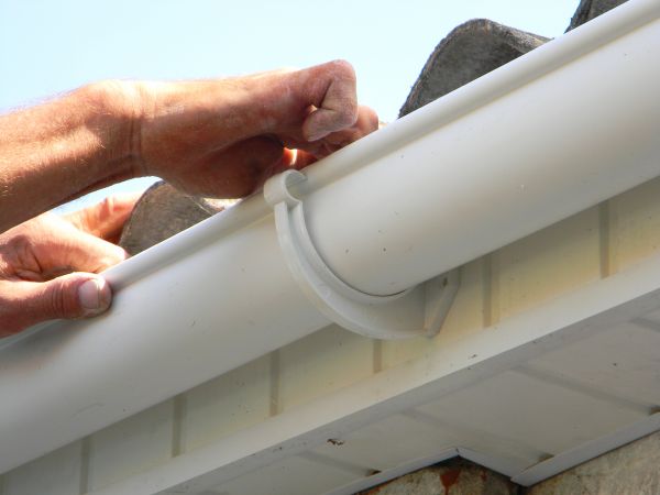 Plastic Gutter Repair in Fairborn