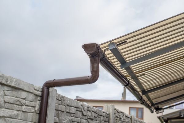 Plastic Downspout Installation in Fairborn