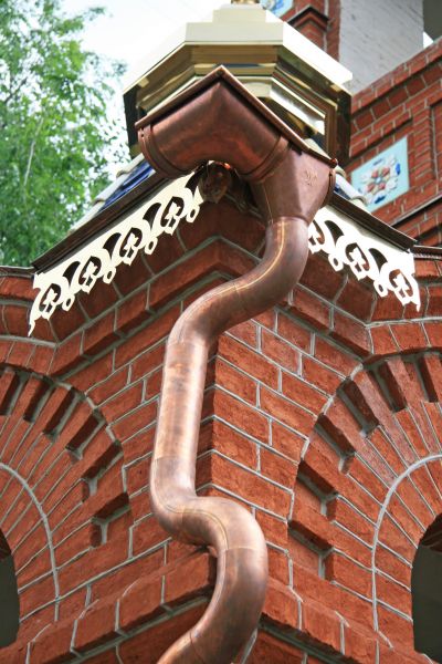 Church Downspout Installation in Fairborn